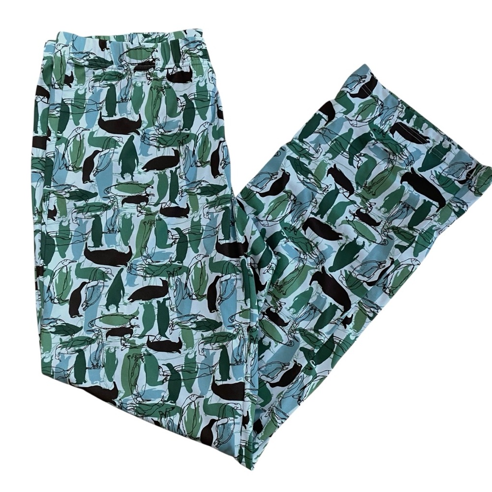 PATAGONIA Base Layer, Lounge or Pajama pants 
Hard to Find Penguin Print